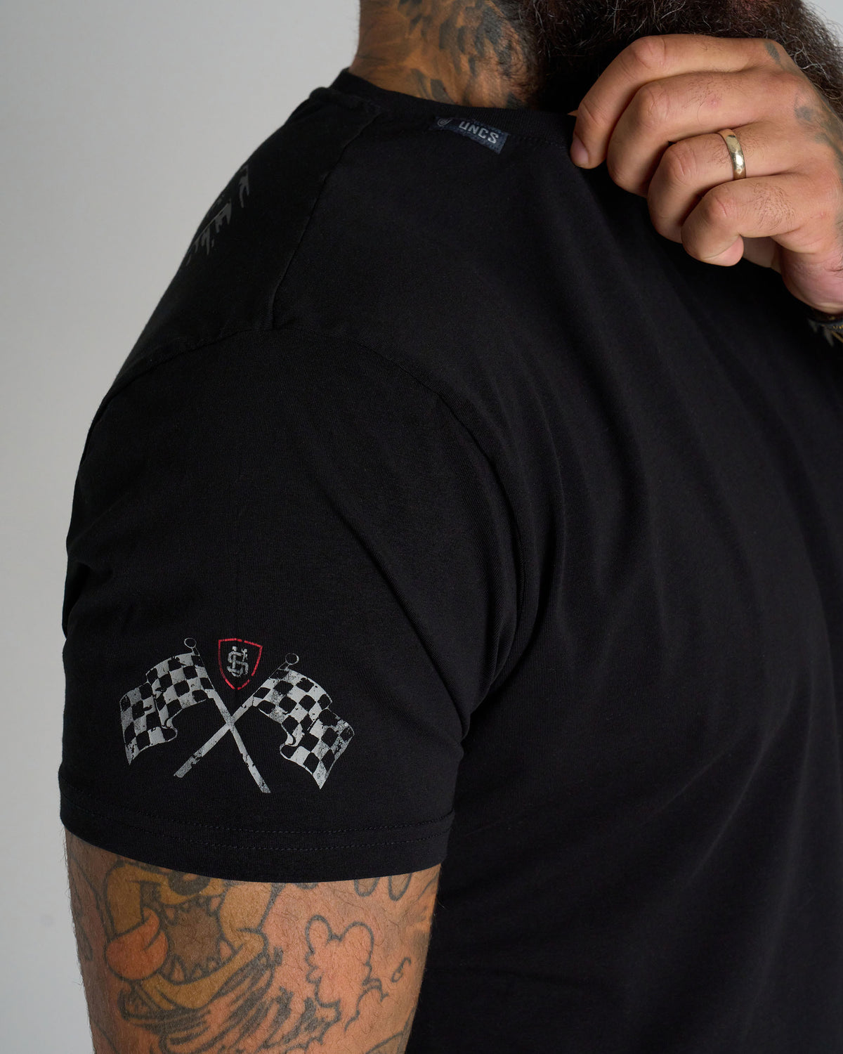 Pánske tričko RACING BLACK