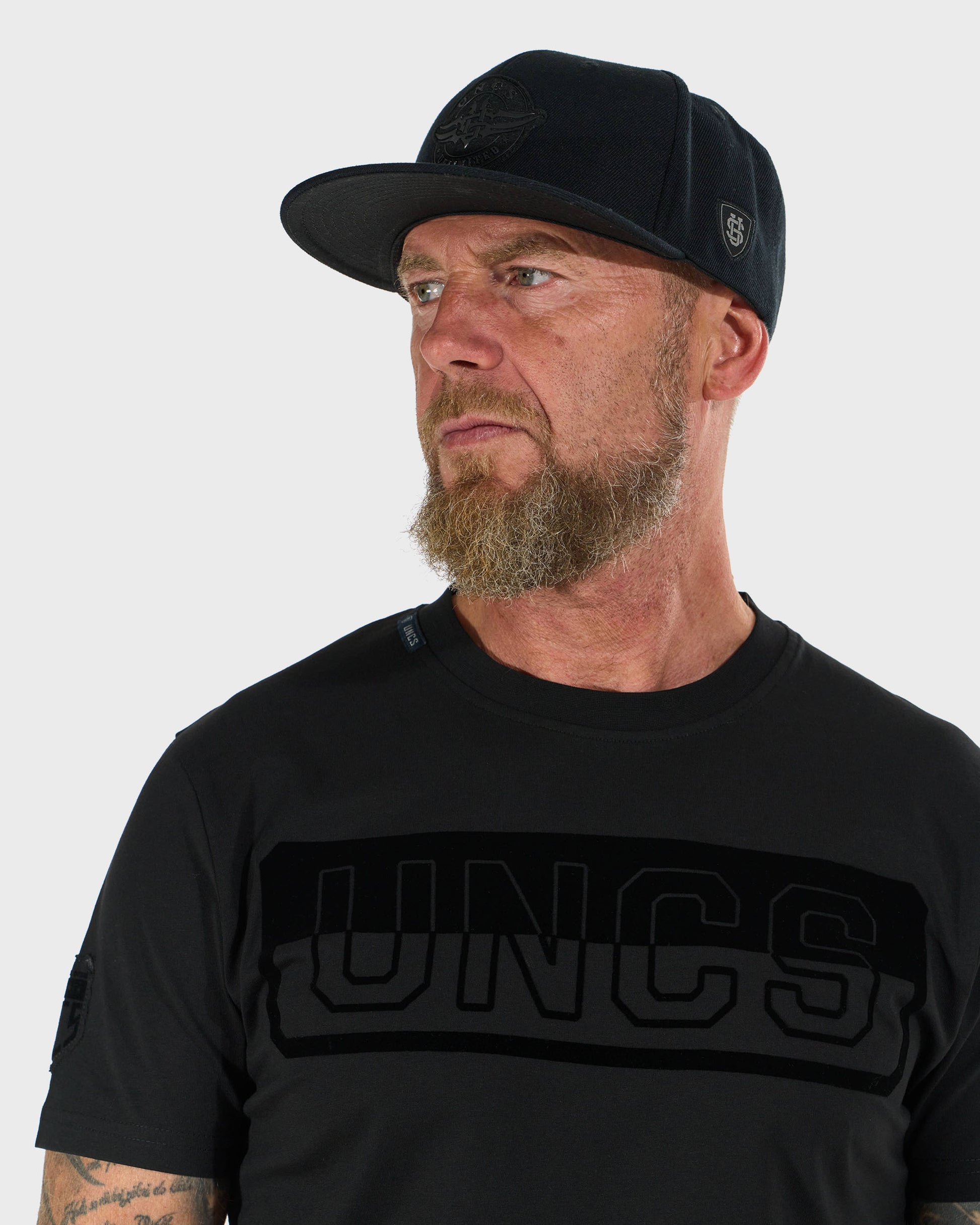 Pánske tričko ALVARO BLACK (FLOCK)