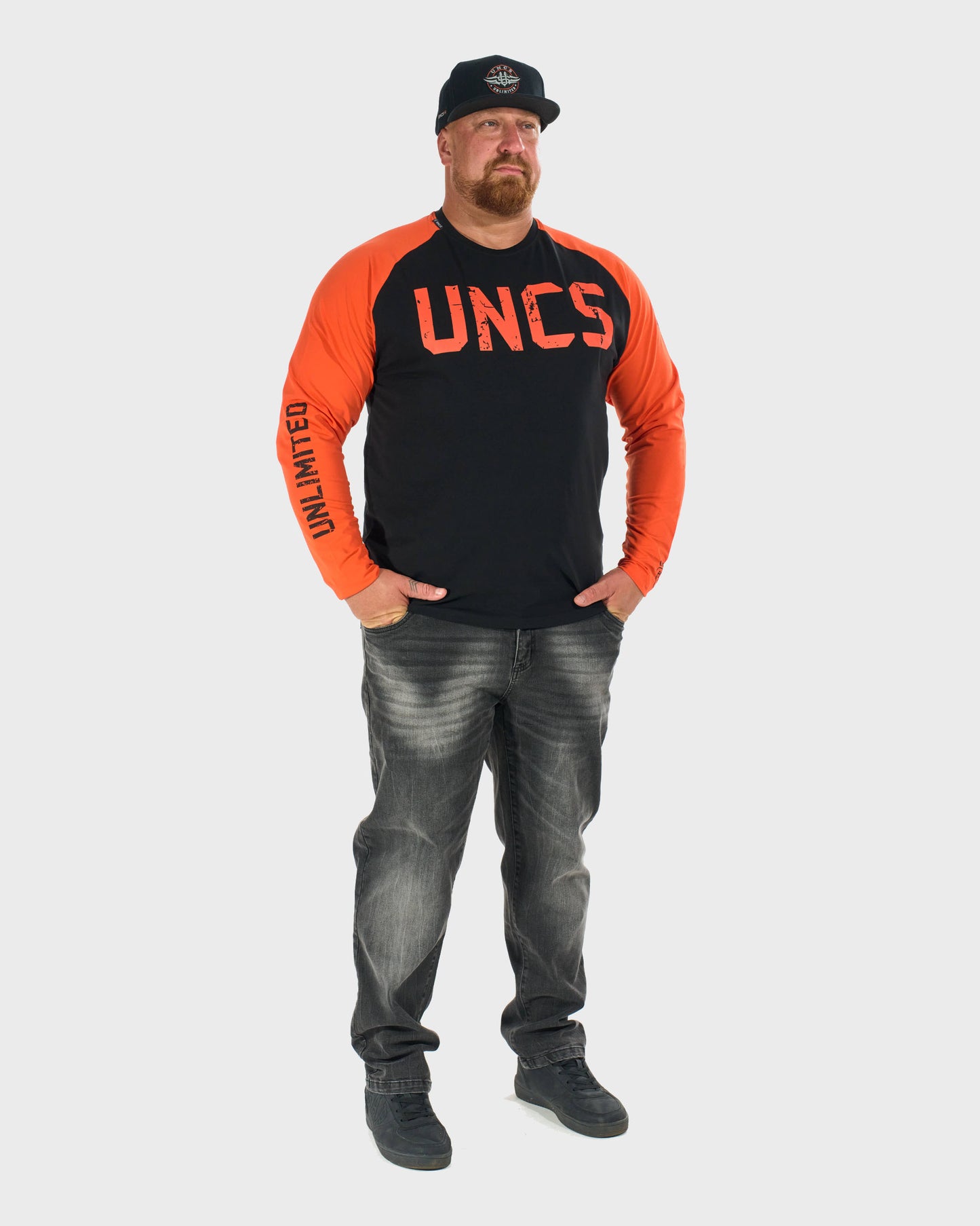 Pánske tričko UNLIMITED II LS BLACK