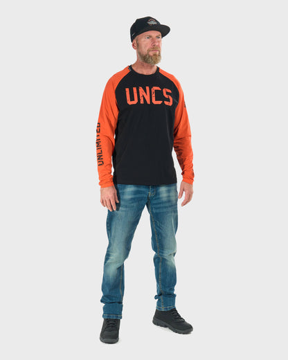 Pánske tričko UNLIMITED II LS BLACK