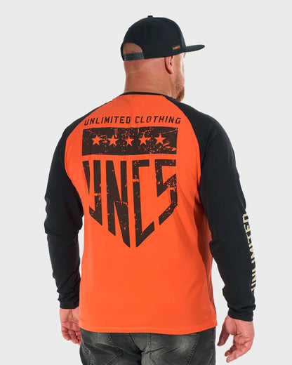 Pánske tričko UNLIMITED II LS ORANGE