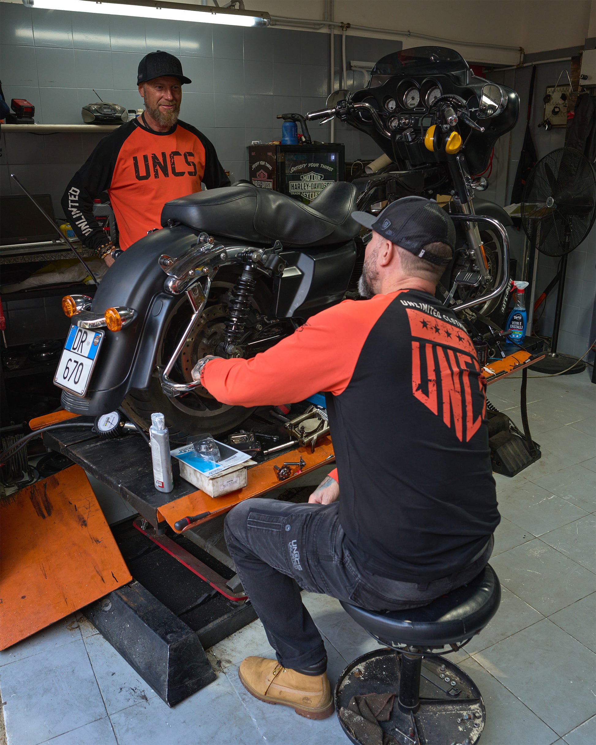 Pánske tričko UNLIMITED II LS ORANGE