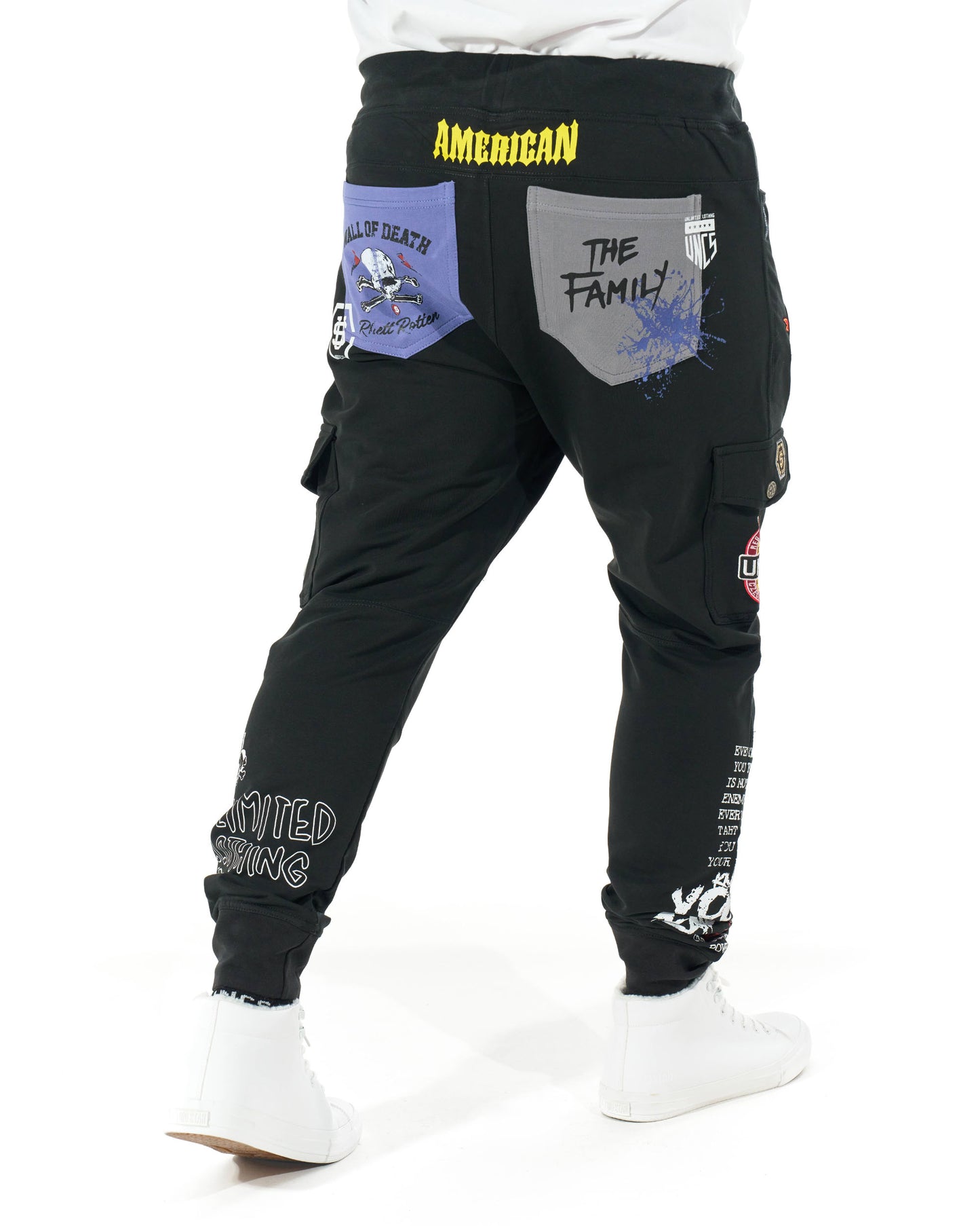Pánske tepláky UNLIMITED II BLACK