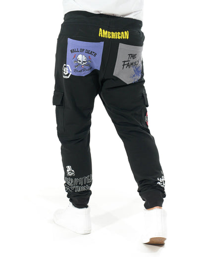 Pánske tepláky UNLIMITED II BLACK