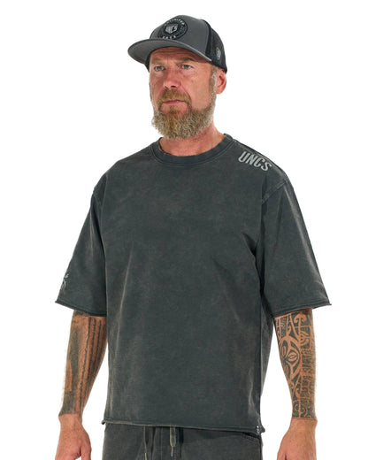 Pánske tričko RALPH (OVERSIZE) ASPHALT