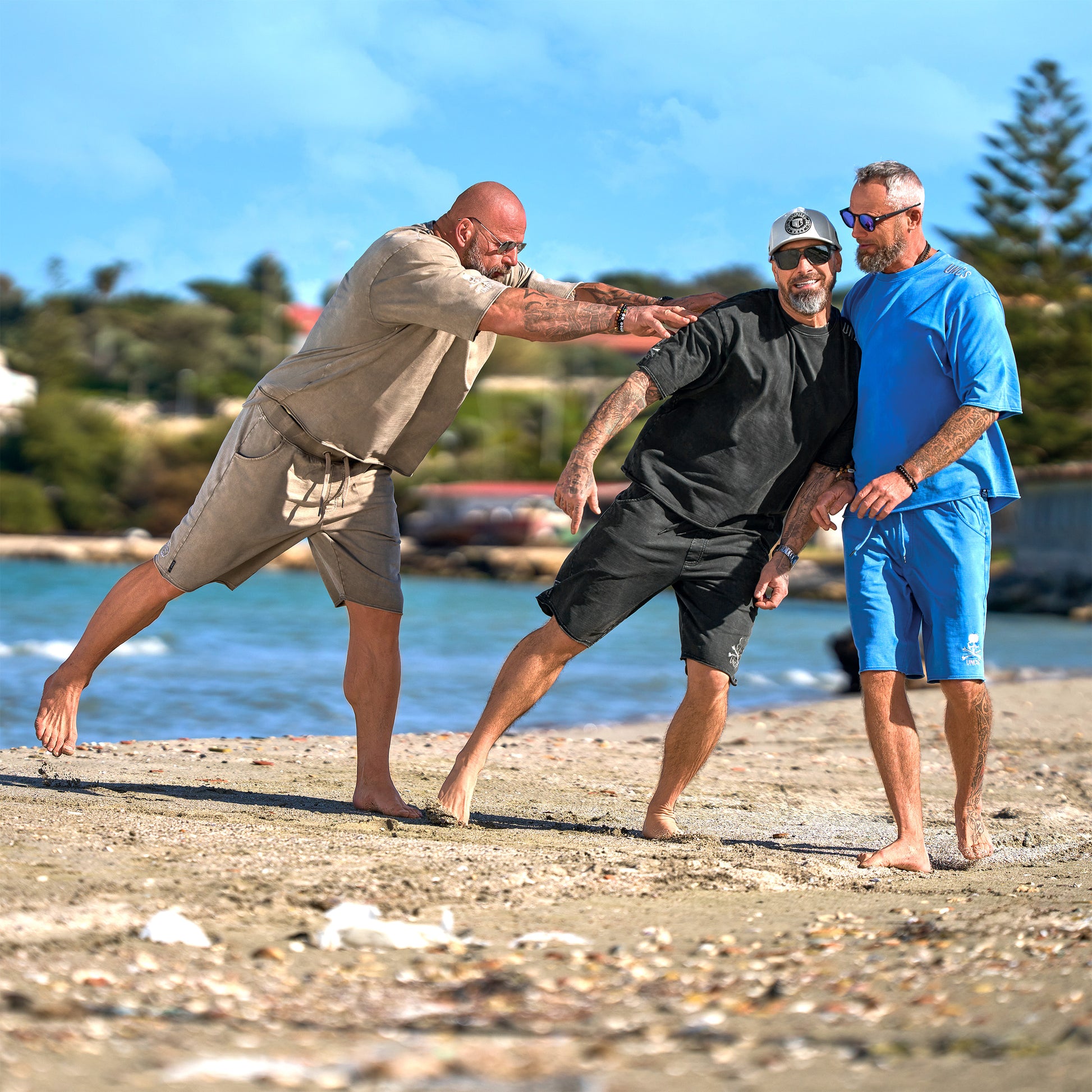 Pánske tričko RALPH (OVERSIZE) ASPHALT
