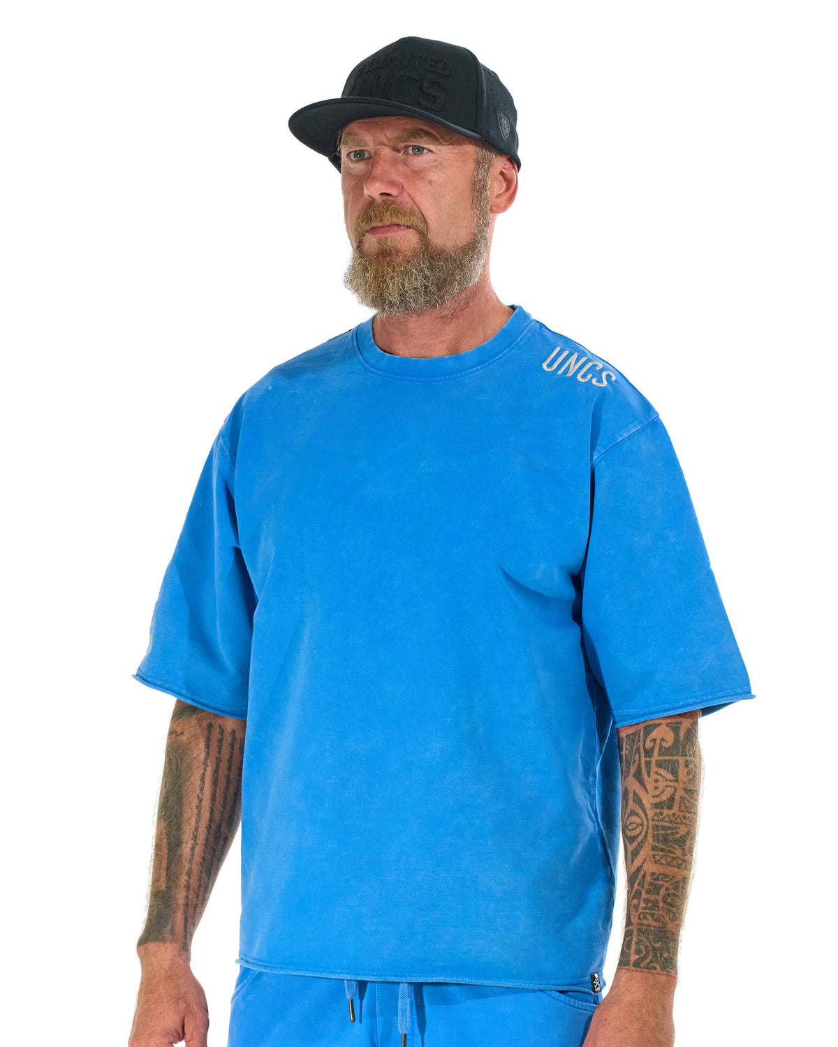 Pánske tričko RALPH (OVERSIZE) BLUE