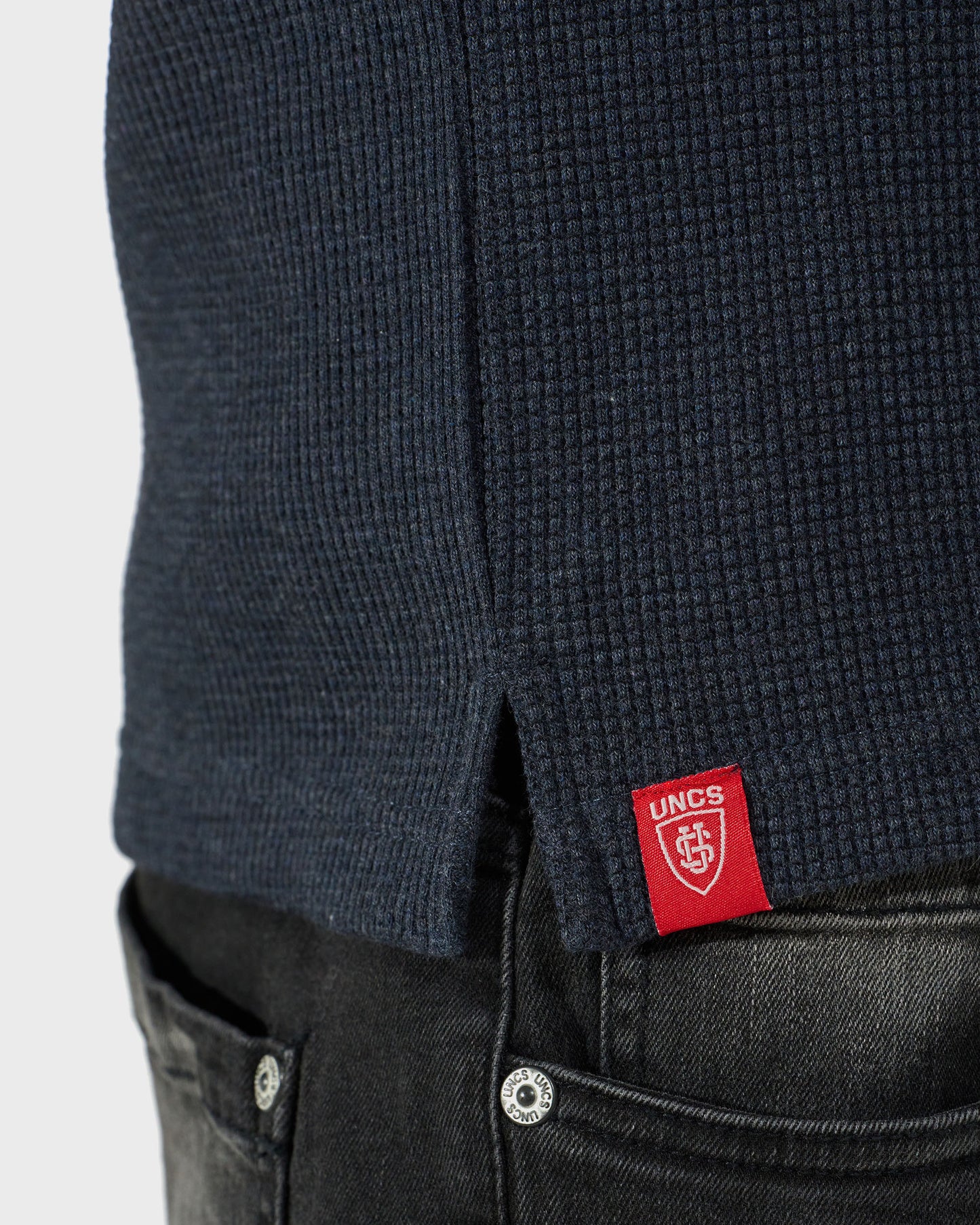 Pánske tričko MARLOW III LS BLUE/GREY