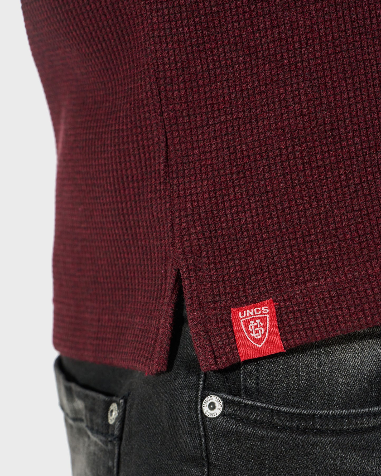 Pánske tričko MARLOW III LS WINE