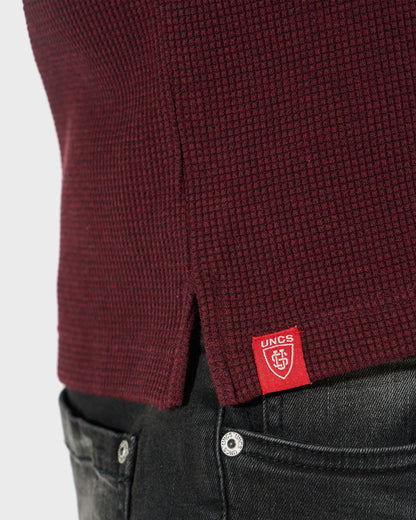 Pánske tričko MARLOW III LS WINE