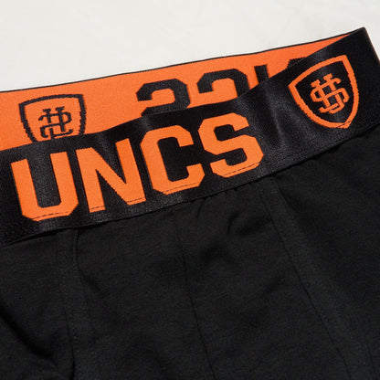 Pánske boxerky HEXAGON 5 ks (dlhé) BLACK