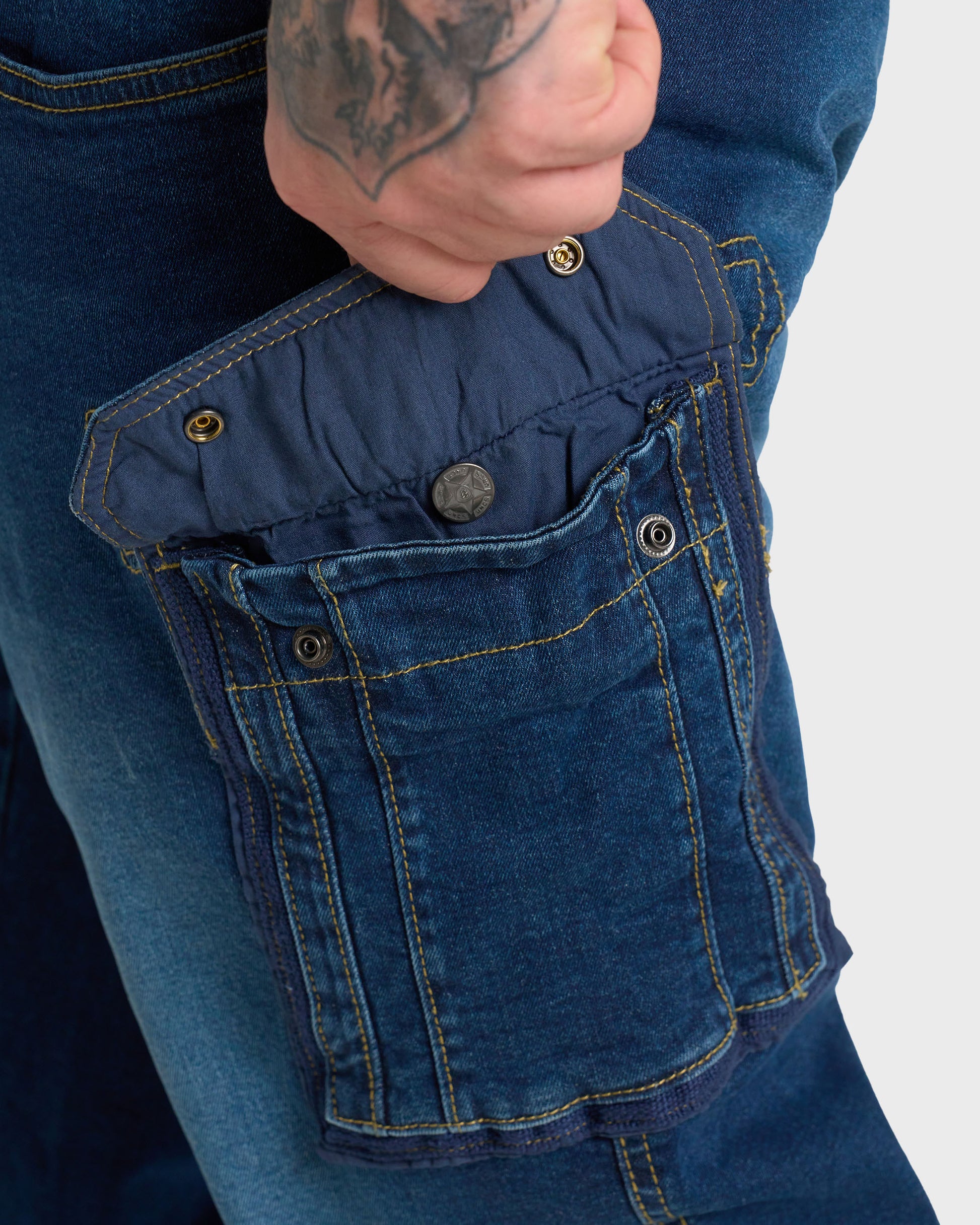 Pánske nohavice SCOTT II DARK BLUE