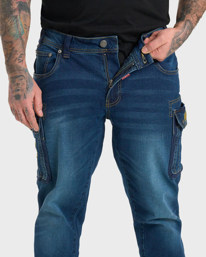 Pánske nohavice SCOTT II DARK BLUE