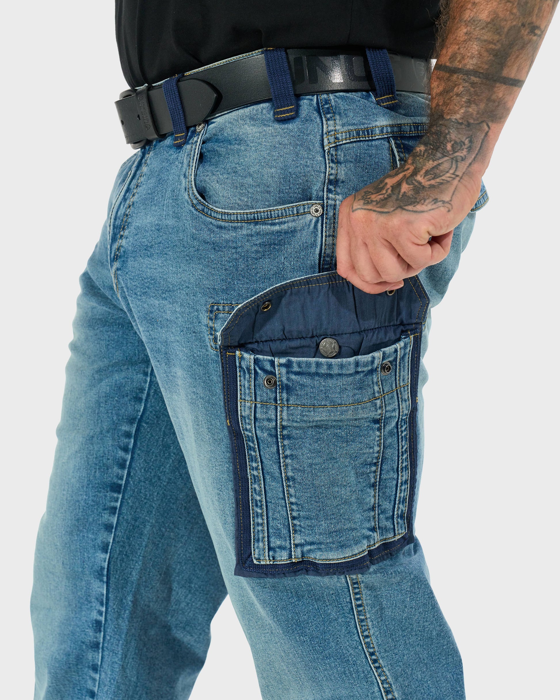 Pánske nohavice SCOTT II LIGHT BLUE