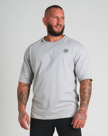 Pánske tričko BASIC MID HEAVY GREY