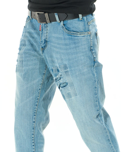 Pánske džínsy HARDY II LIGHT BLUE