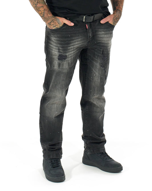 Pánske džínsy GRANT II BLACK