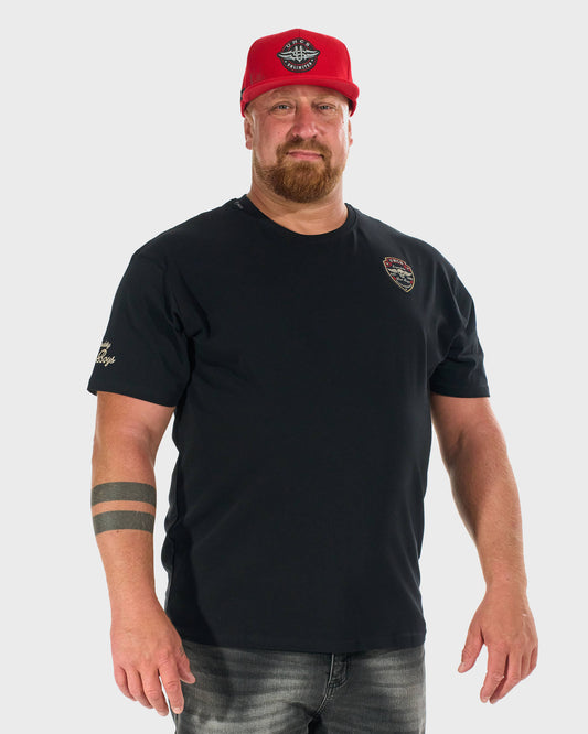 Pánske tričko BAD BOYS BLACK/RED