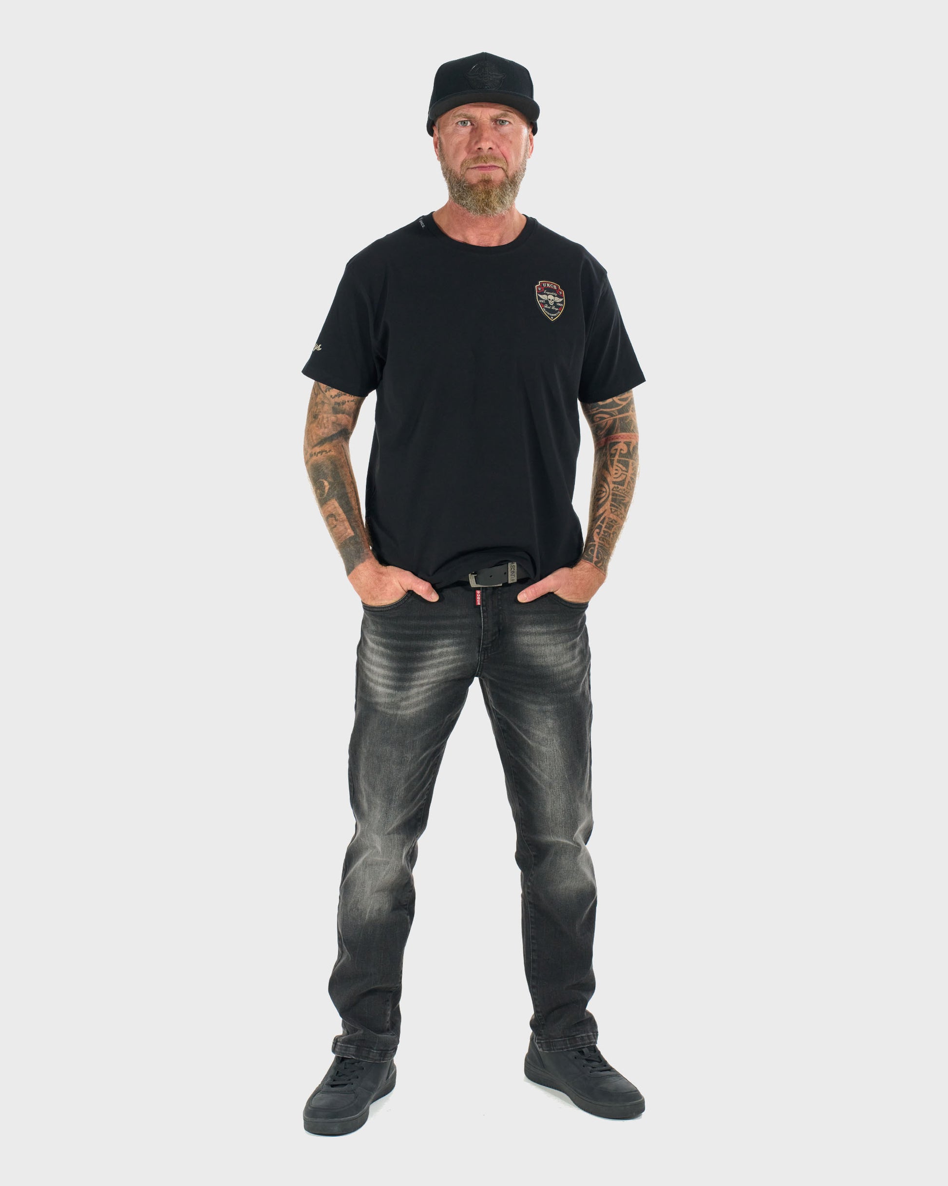 Pánske tričko BAD BOYS BLACK/RED