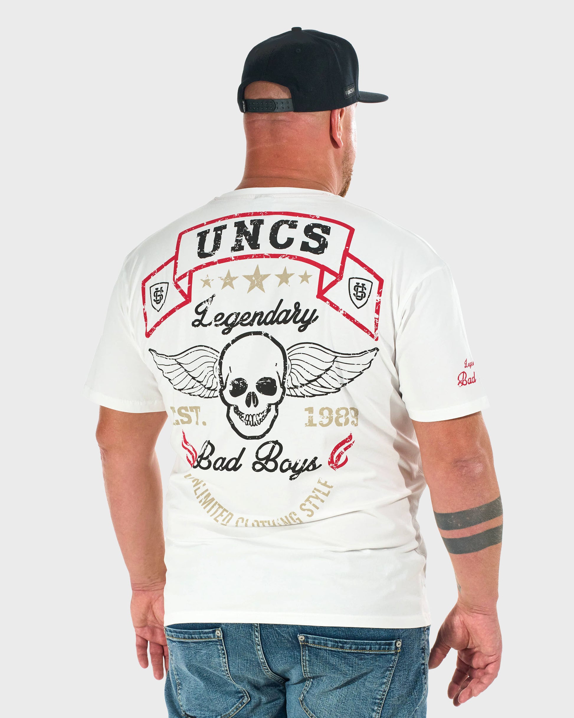 Pánske tričko BAD BOYS WHITE