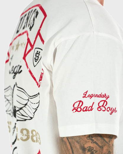 Pánske tričko BAD BOYS WHITE