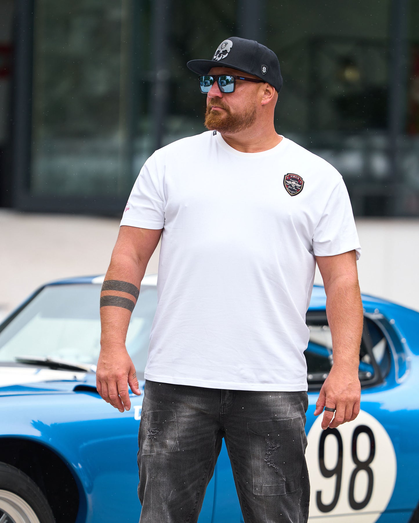 Pánske tričko BAD BOYS WHITE