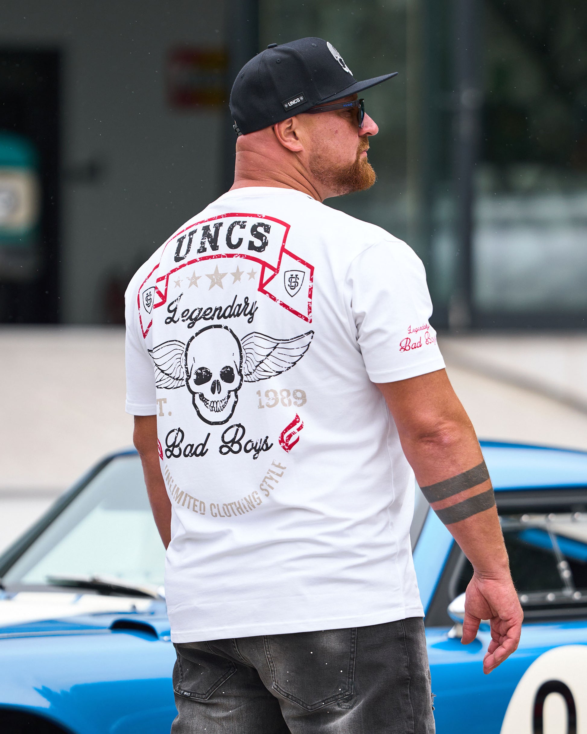 Pánske tričko BAD BOYS WHITE
