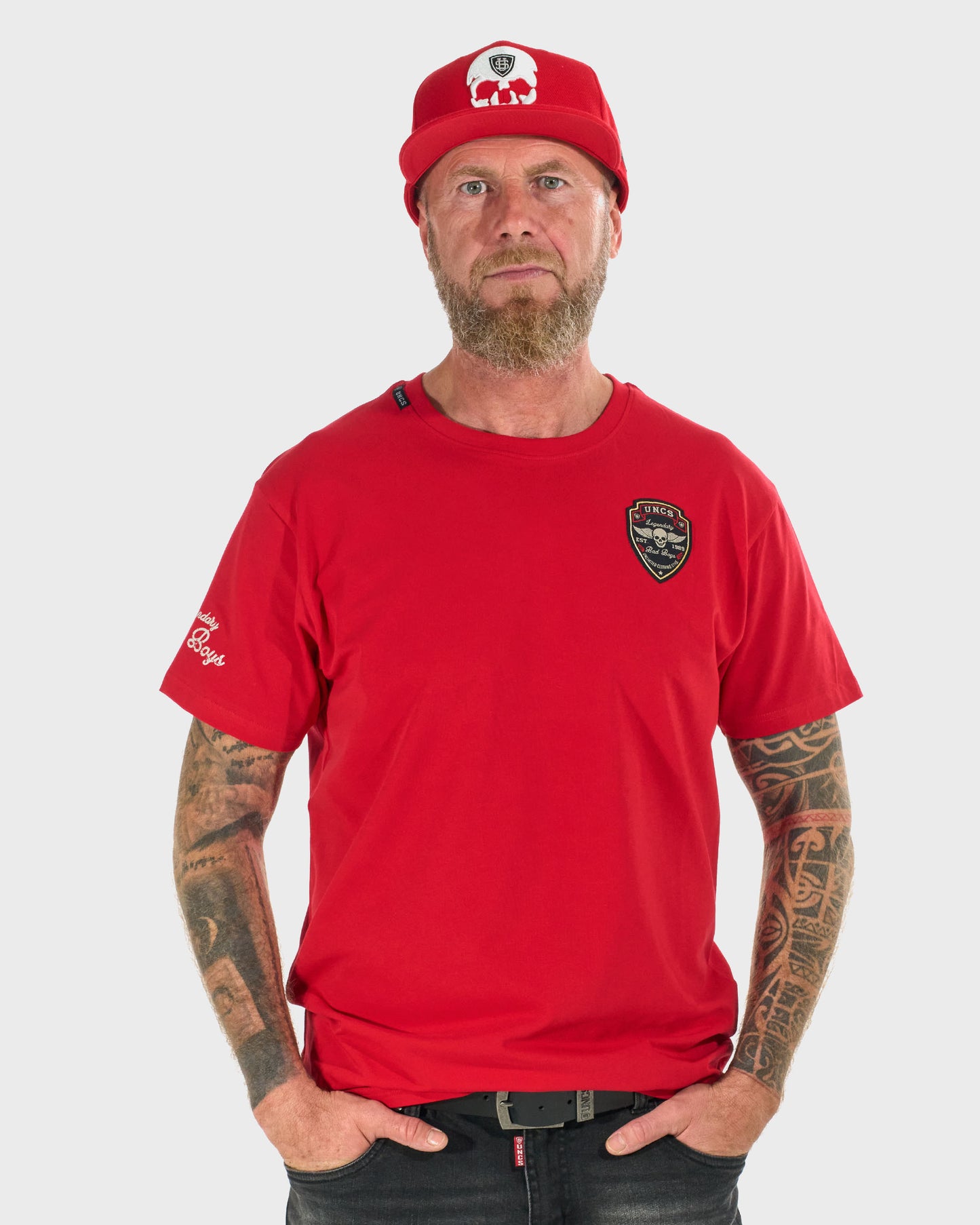 Pánske tričko BAD BOYS RED