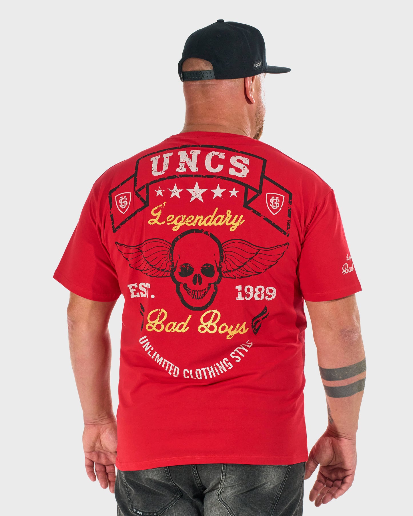 Pánske tričko BAD BOYS RED