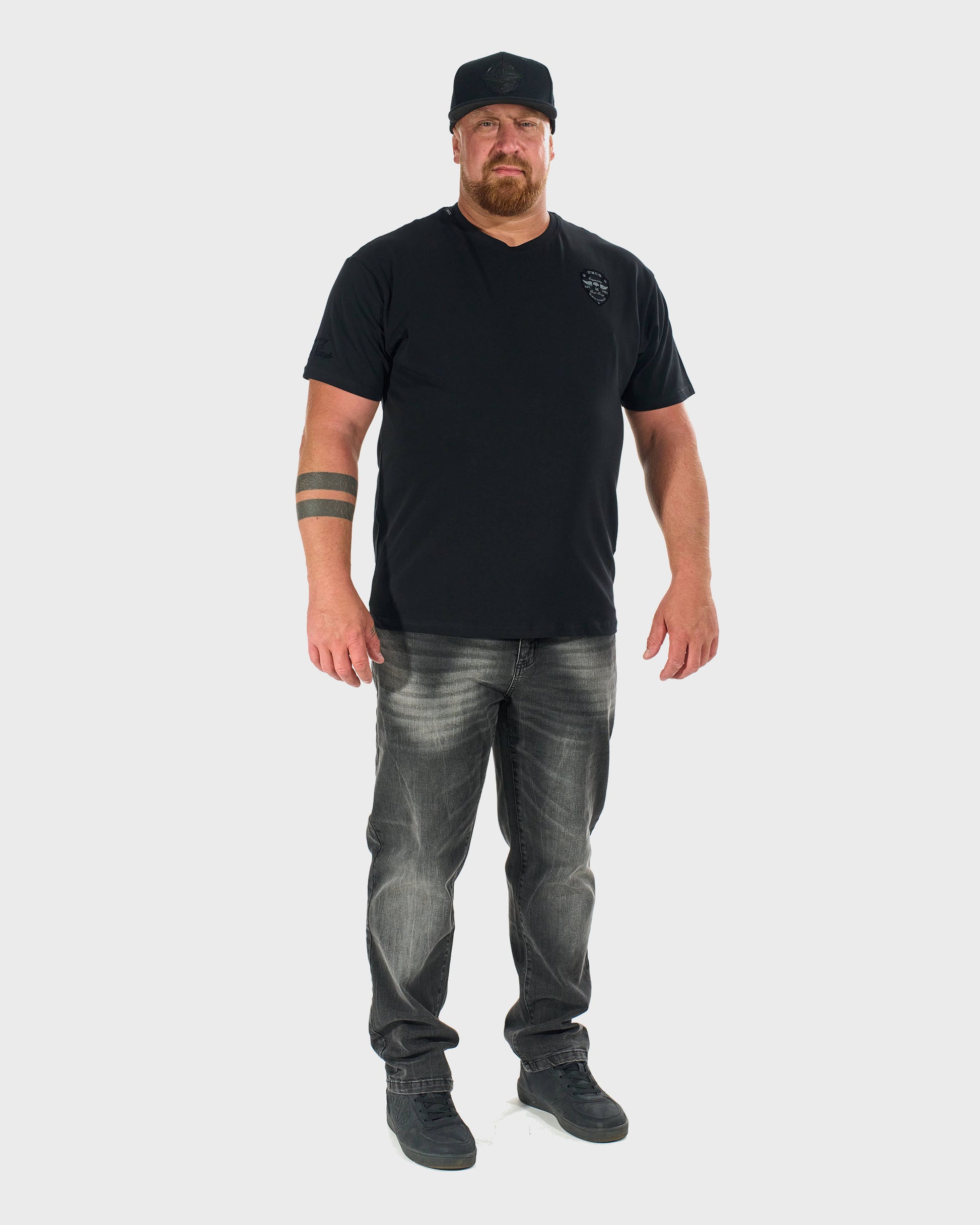 Pánske tričko BAD BOYS BLACK/GREY