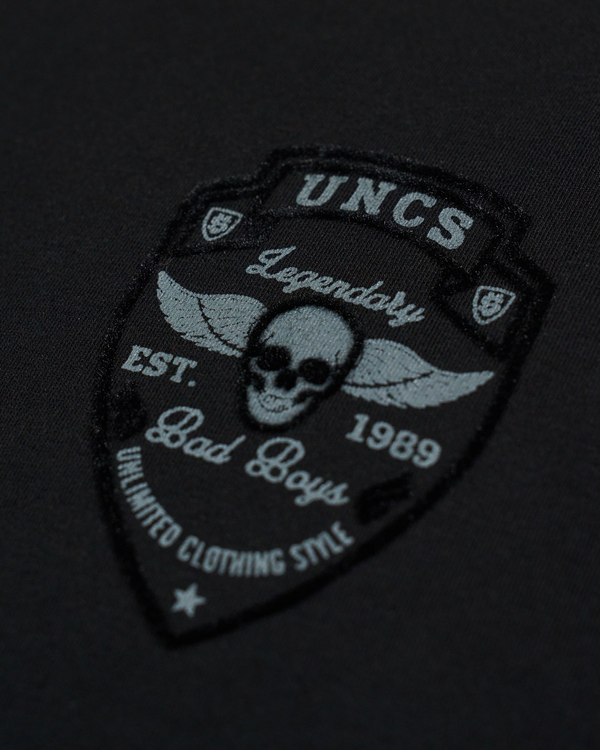 Pánske tričko BAD BOYS BLACK/GREY