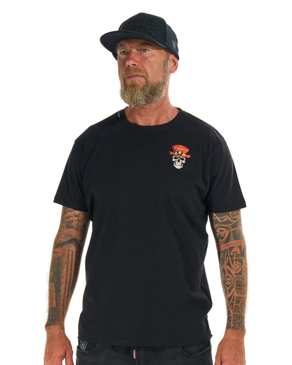 Pánske tričko SKULL II BLACK