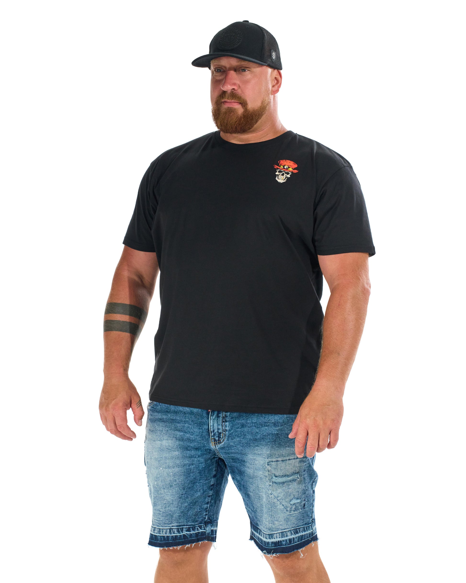 Pánske tričko SKULL II BLACK