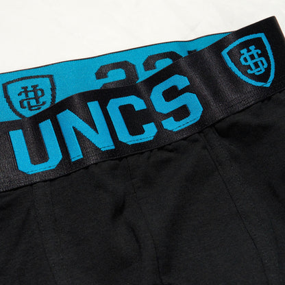 Pánské boxerky HEXAGON 5 ks (stredné) BLACK