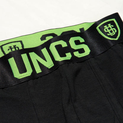 Pánské boxerky HEXAGON 5 ks (stredné) BLACK