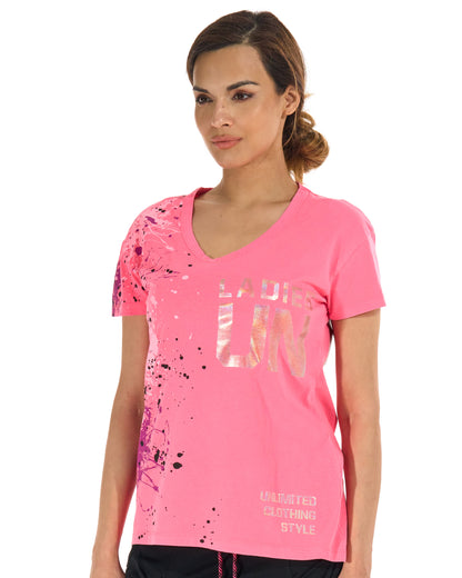 Dámske tričko MARIA II NEON PINK