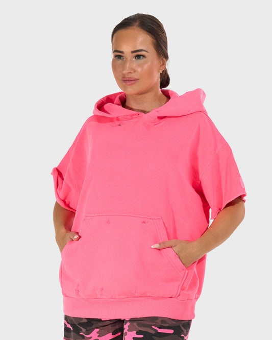 Dámska mikina BEATRICE (OVERSIZE) PINK