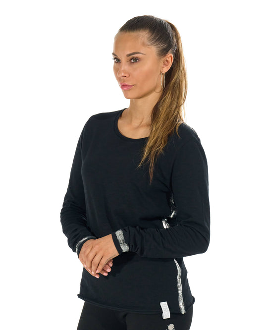Dámske tričko SILVER SHOCK BLACK