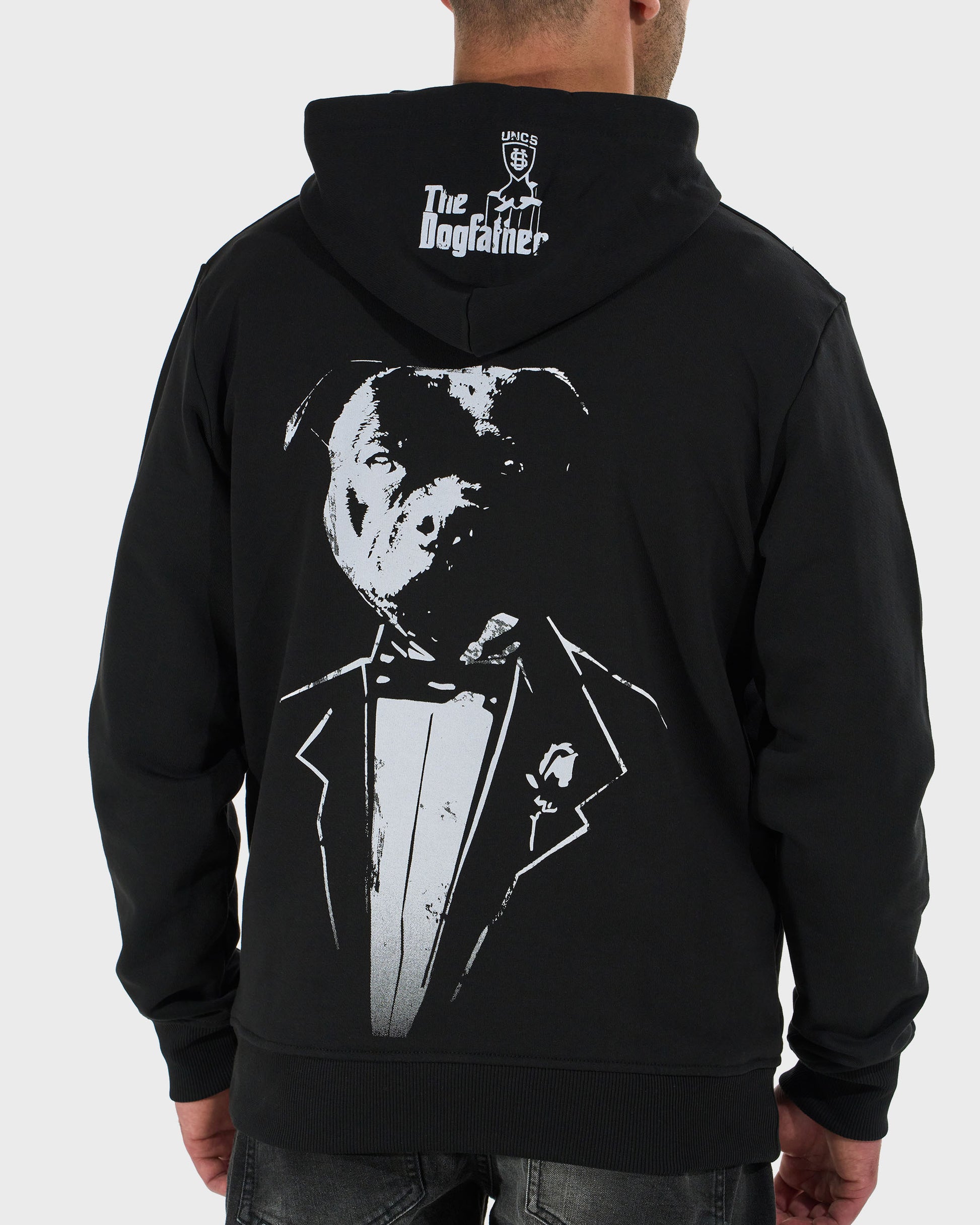 Pánska mikina DOGFATHER II BLACK