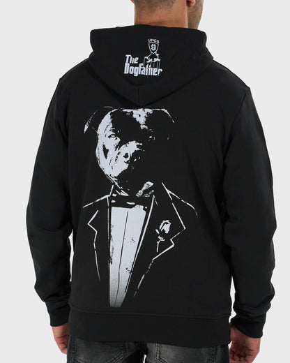 Pánska mikina DOGFATHER II BLACK