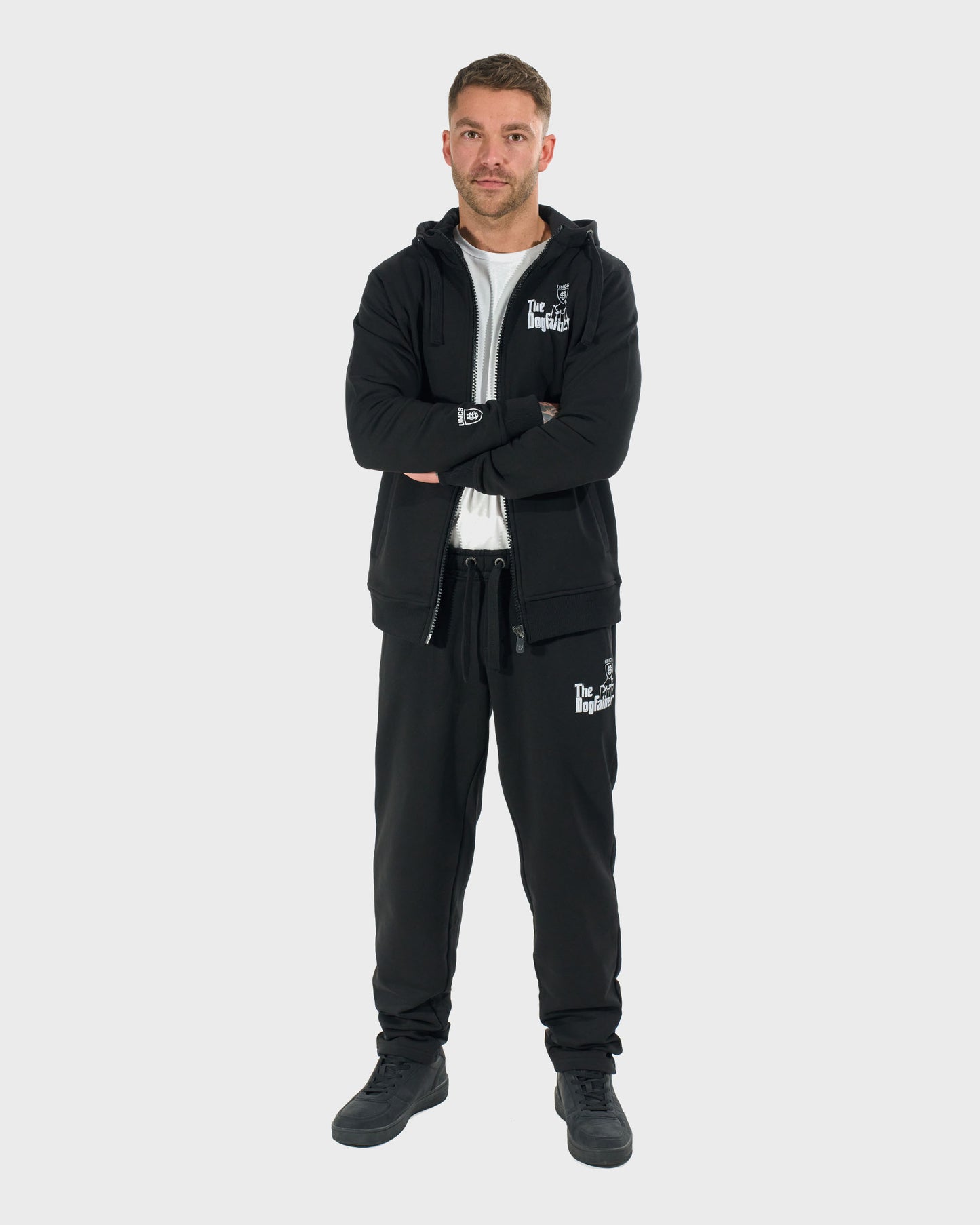 Pánske tepláky DOGFATHER BLACK