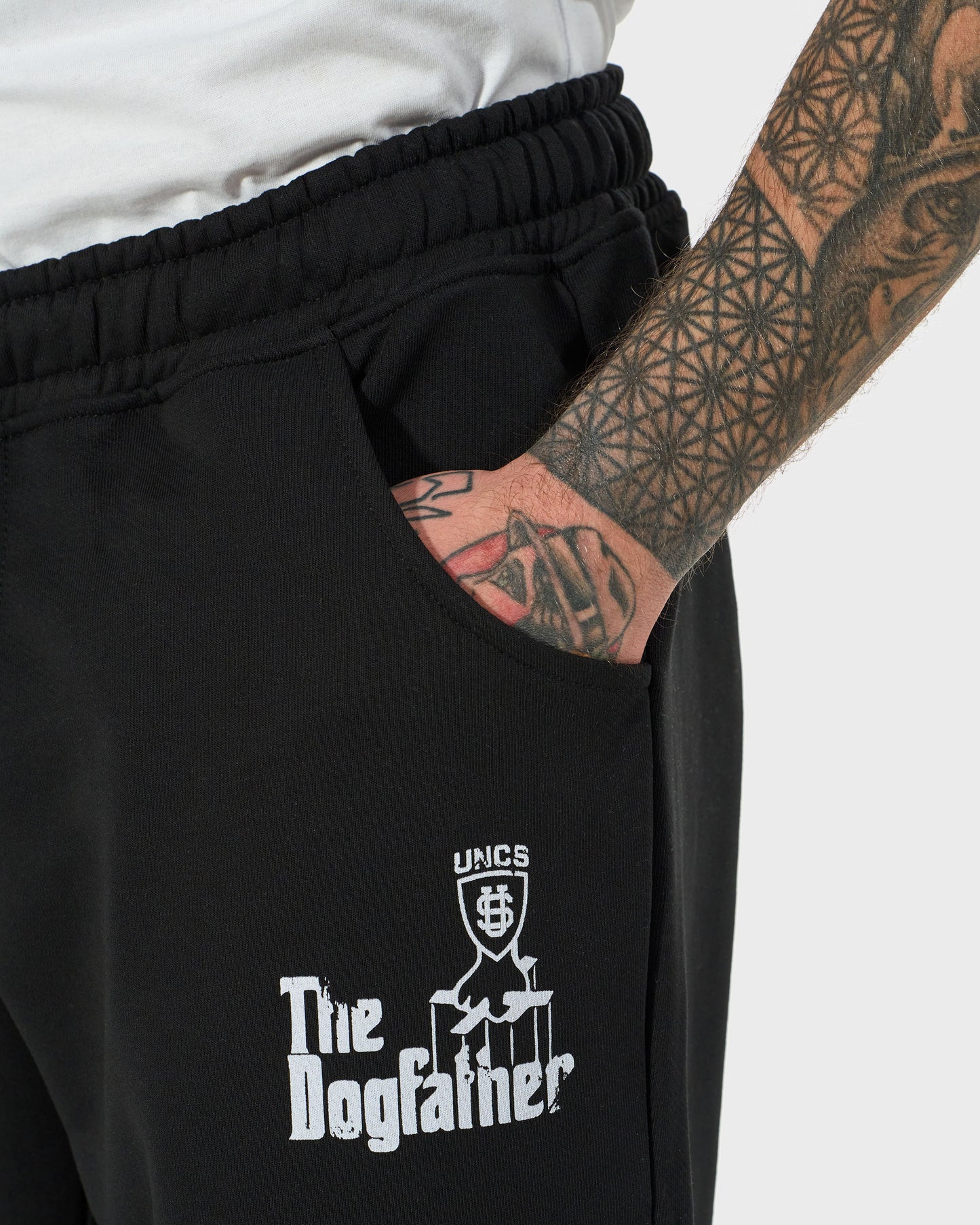 Pánske tepláky DOGFATHER BLACK