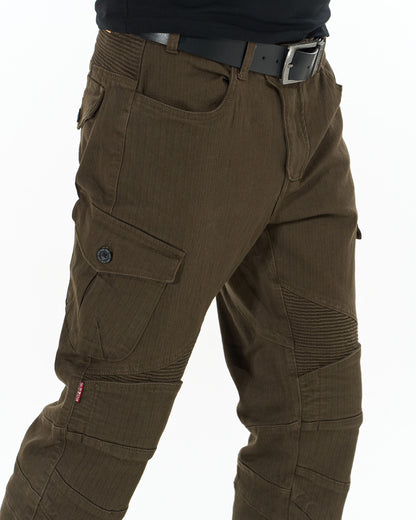 Pánske nohavice MOTORCYCLE KHAKI