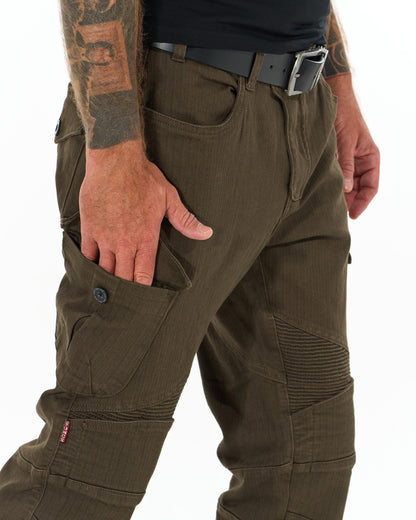 Pánske nohavice MOTORCYCLE KHAKI