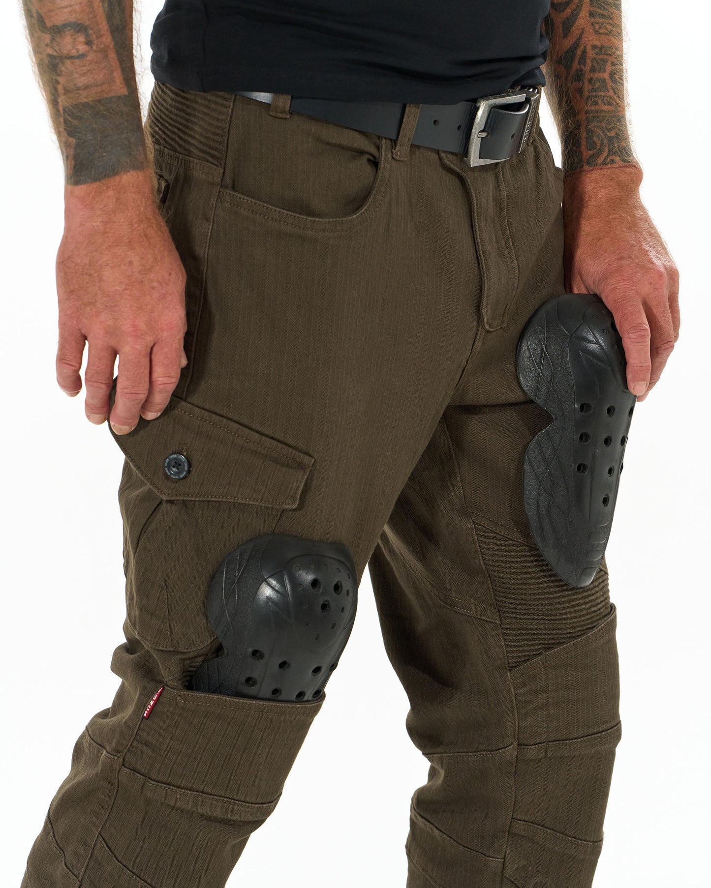 Pánske nohavice MOTORCYCLE KHAKI