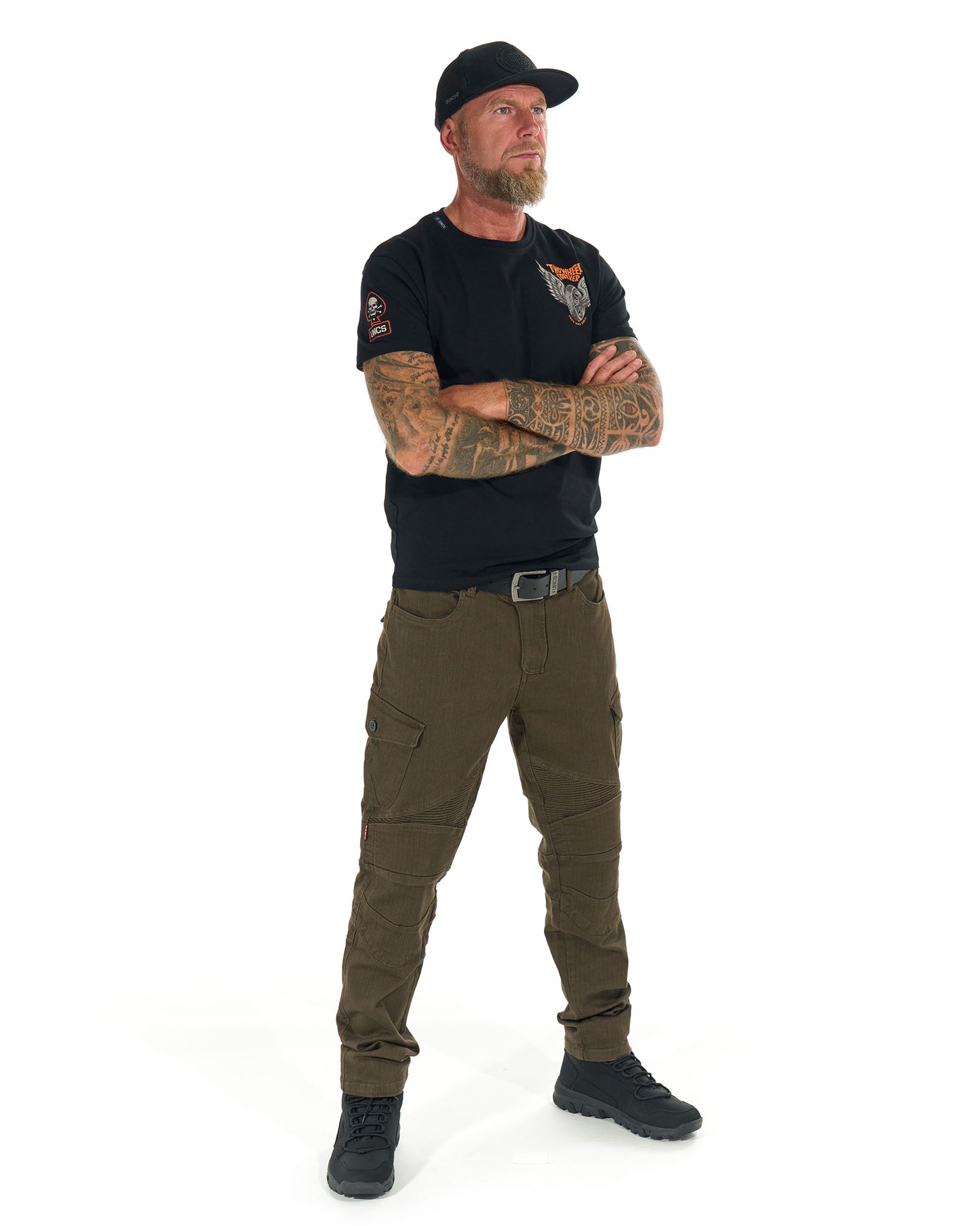 Pánske nohavice MOTORCYCLE KHAKI