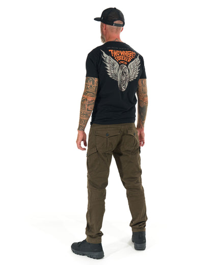 Pánske nohavice MOTORCYCLE KHAKI