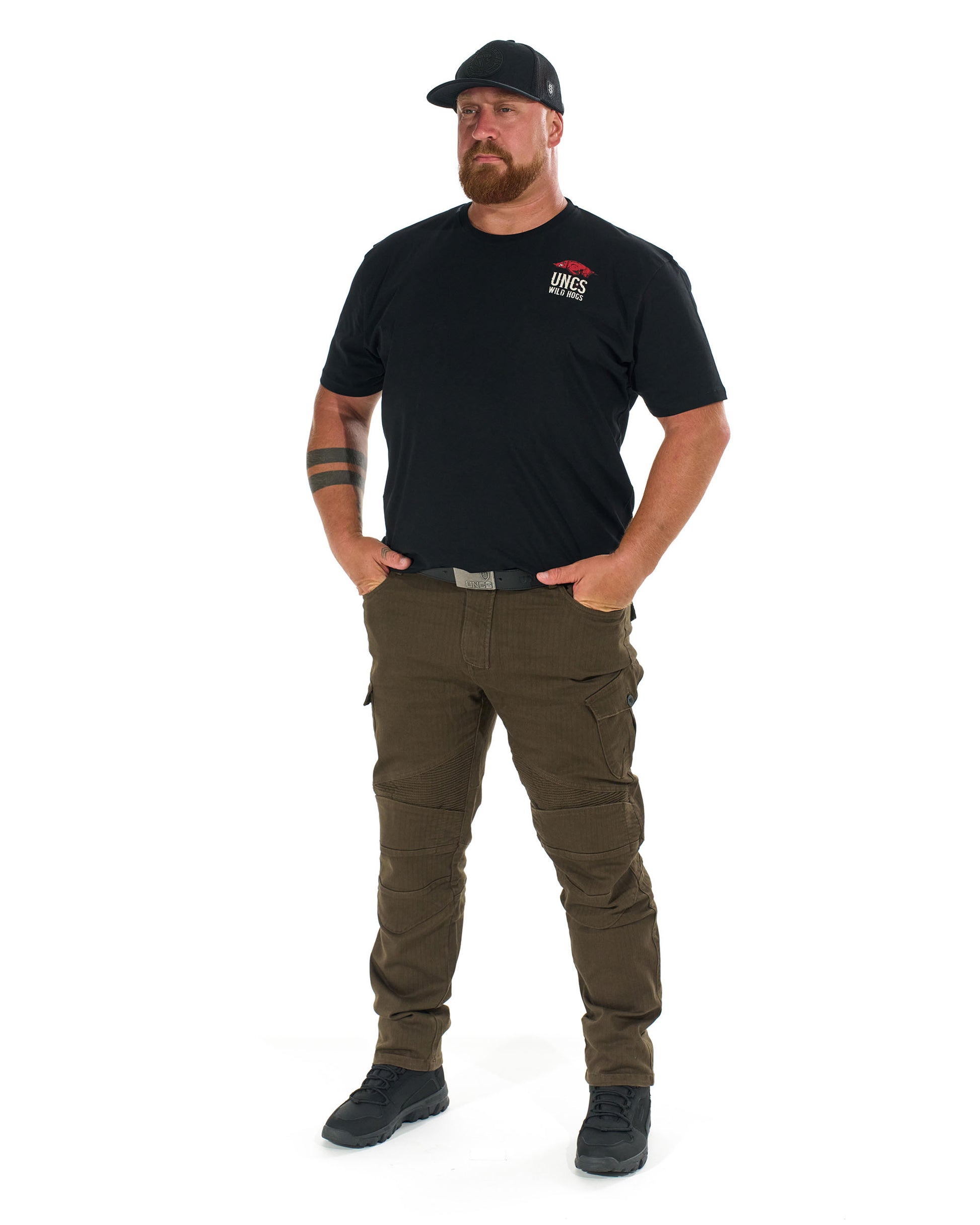 Pánske nohavice MOTORCYCLE KHAKI