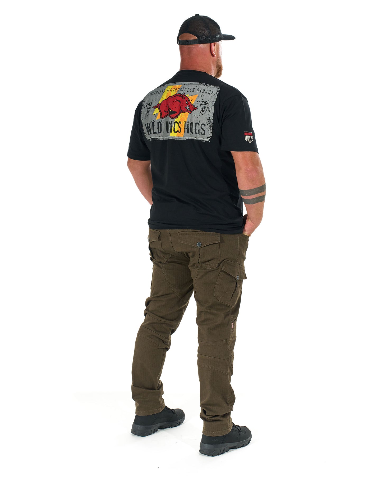 Pánske nohavice MOTORCYCLE KHAKI