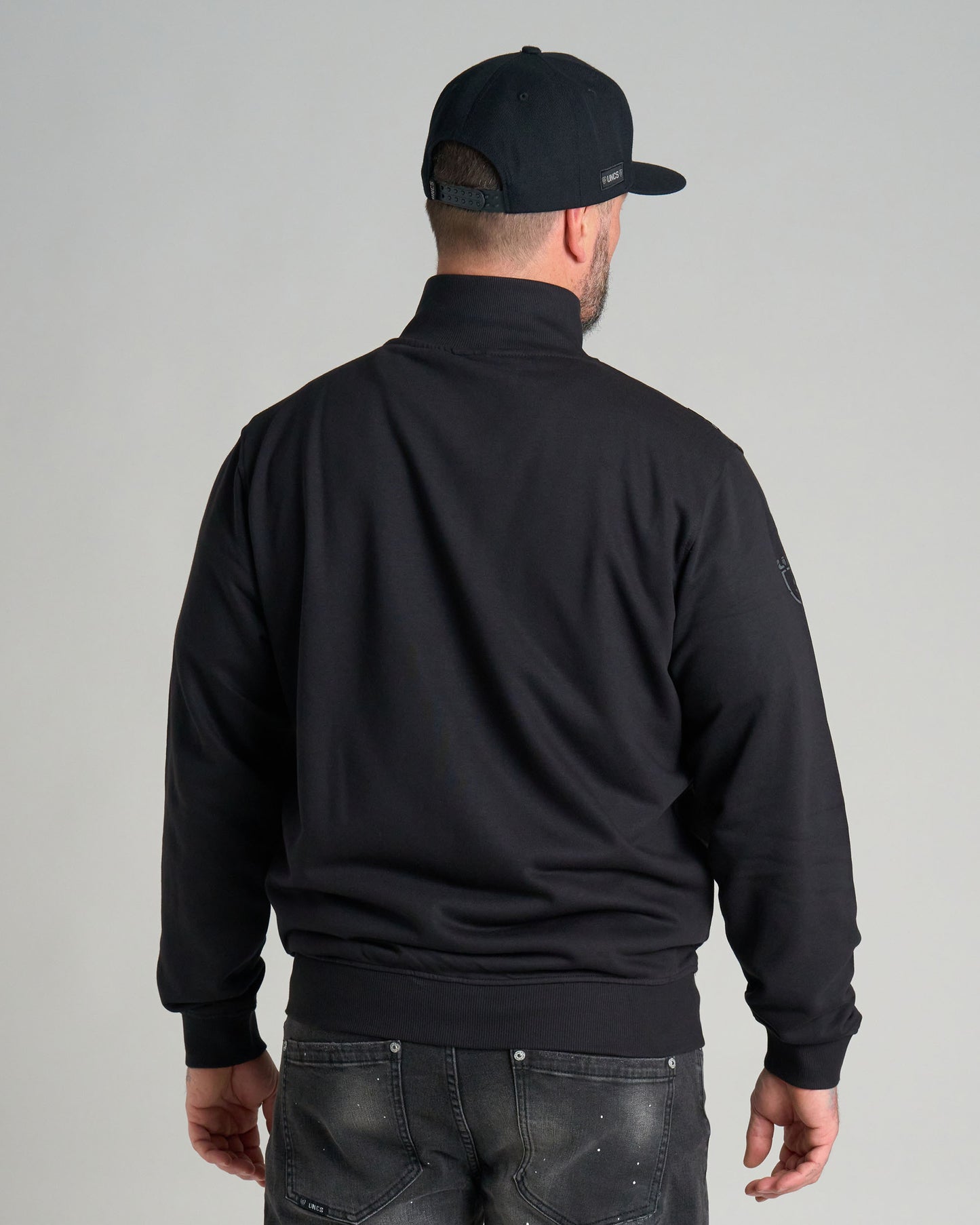 Pánska mikina BASIC III BLACK